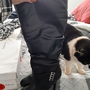 Ladies wide Calf Boots Size 7